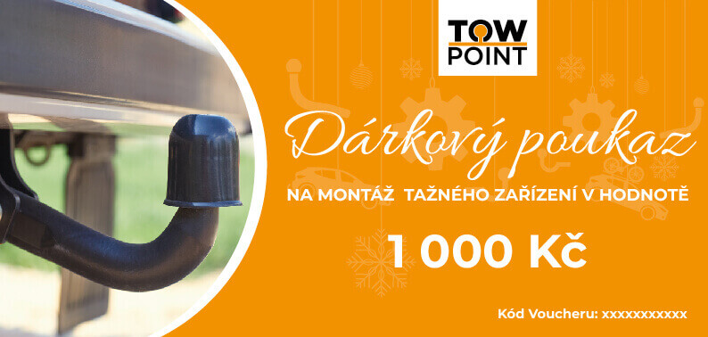 towpoint darkovy poukaz na 1000 kc