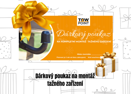 Dárkové poukazy Towpoint