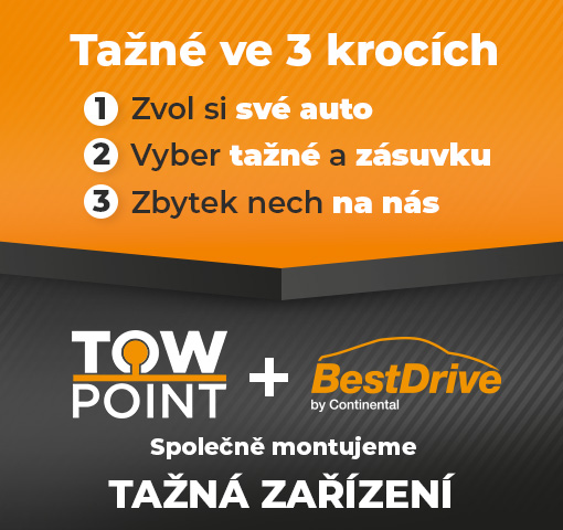 Tažné ve 3 krocích